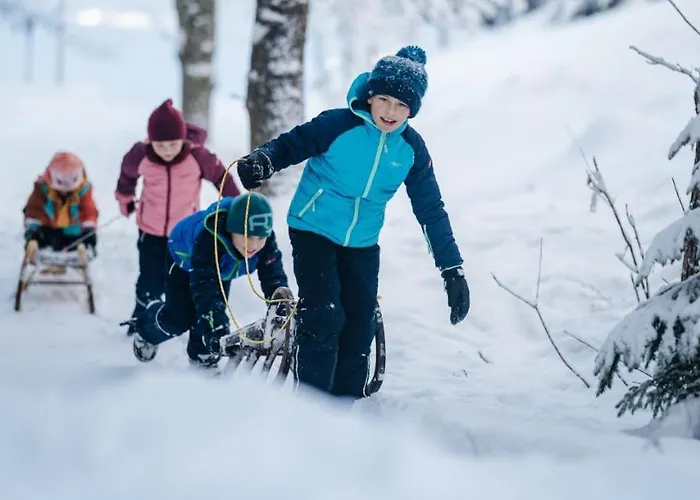 Kompleks wypoczynkowy Naturel Hoteldorf Schoenleitn Latschach ober dem Faakersee
